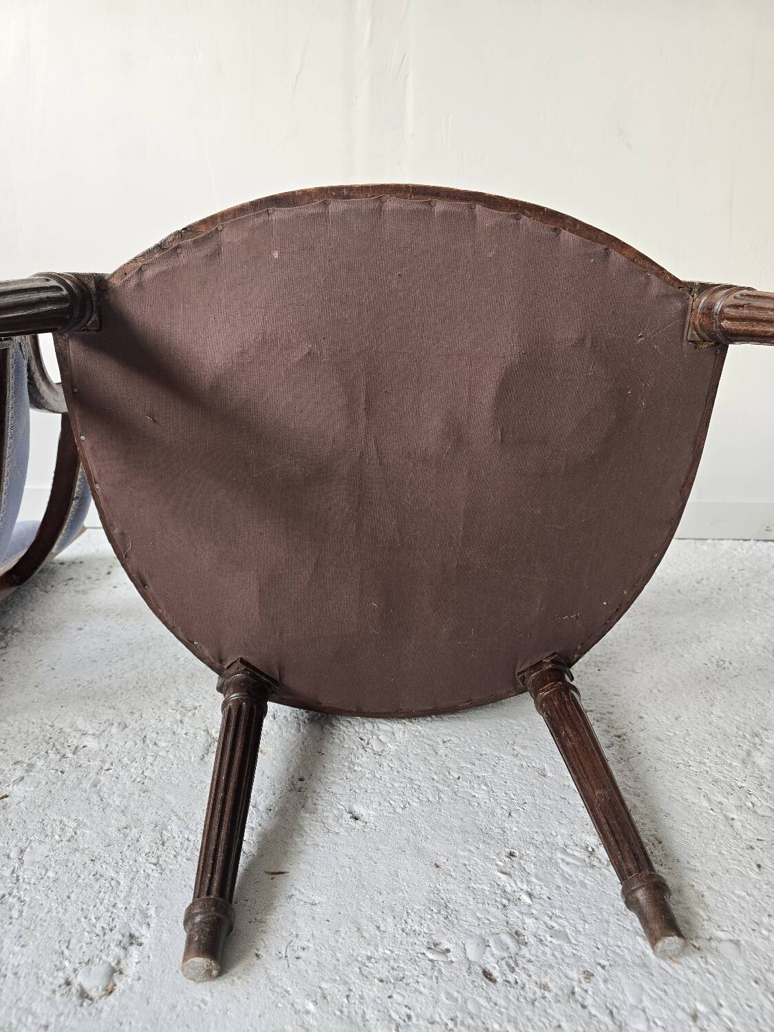 Pair of 18th-century Louis XVI cabriolet armchairs