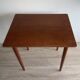 Table d'appoint en teck danois vintage des années 1960