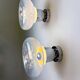 Pair of Toni Zuccheri wall lights, Murano handblown glass, Italy, 1970s