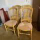 Duo de chaises provençale paillées