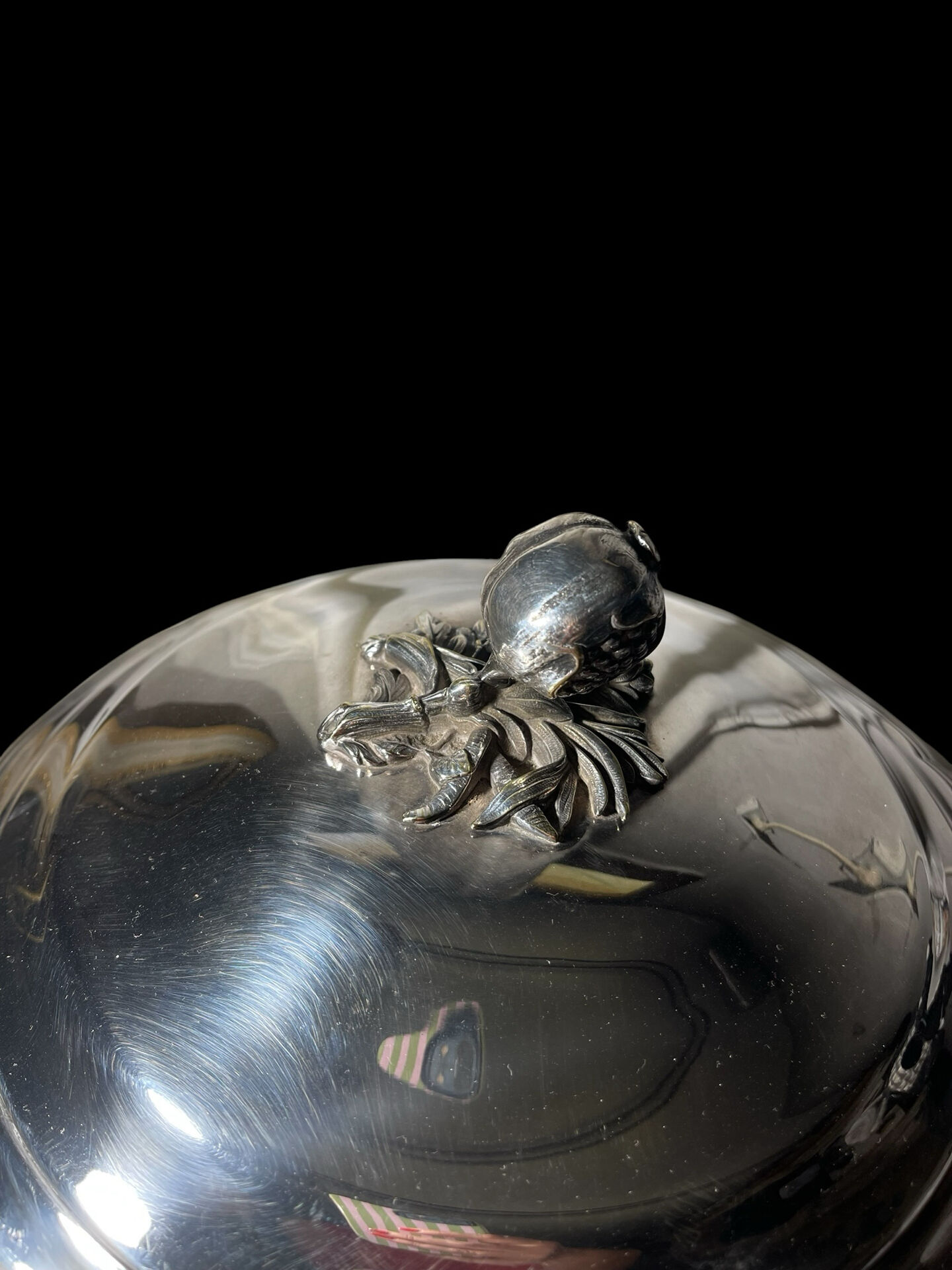Antique silver-plated soup tureen – Late 19th century