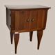 Table de chevet vintage pieds fuseau