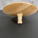 Woud oak beveled mirror