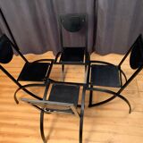 Set of four Sinus chairs by Karl Friedrich Förster, KFF, Germany, 1980s