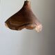Small suspension in organic teak hat D30 H20