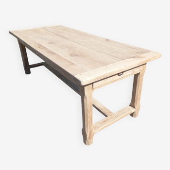 Oak farmhouse table