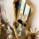 Old gilded mirror