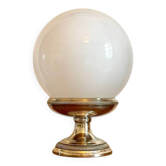 Vintage opaline table lamp