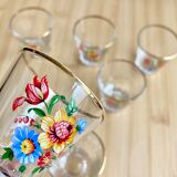 Vintage shot glass 60's
