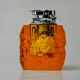 Orange ice lighter by Antonio Imperatore, murano glass, Italy, 1970