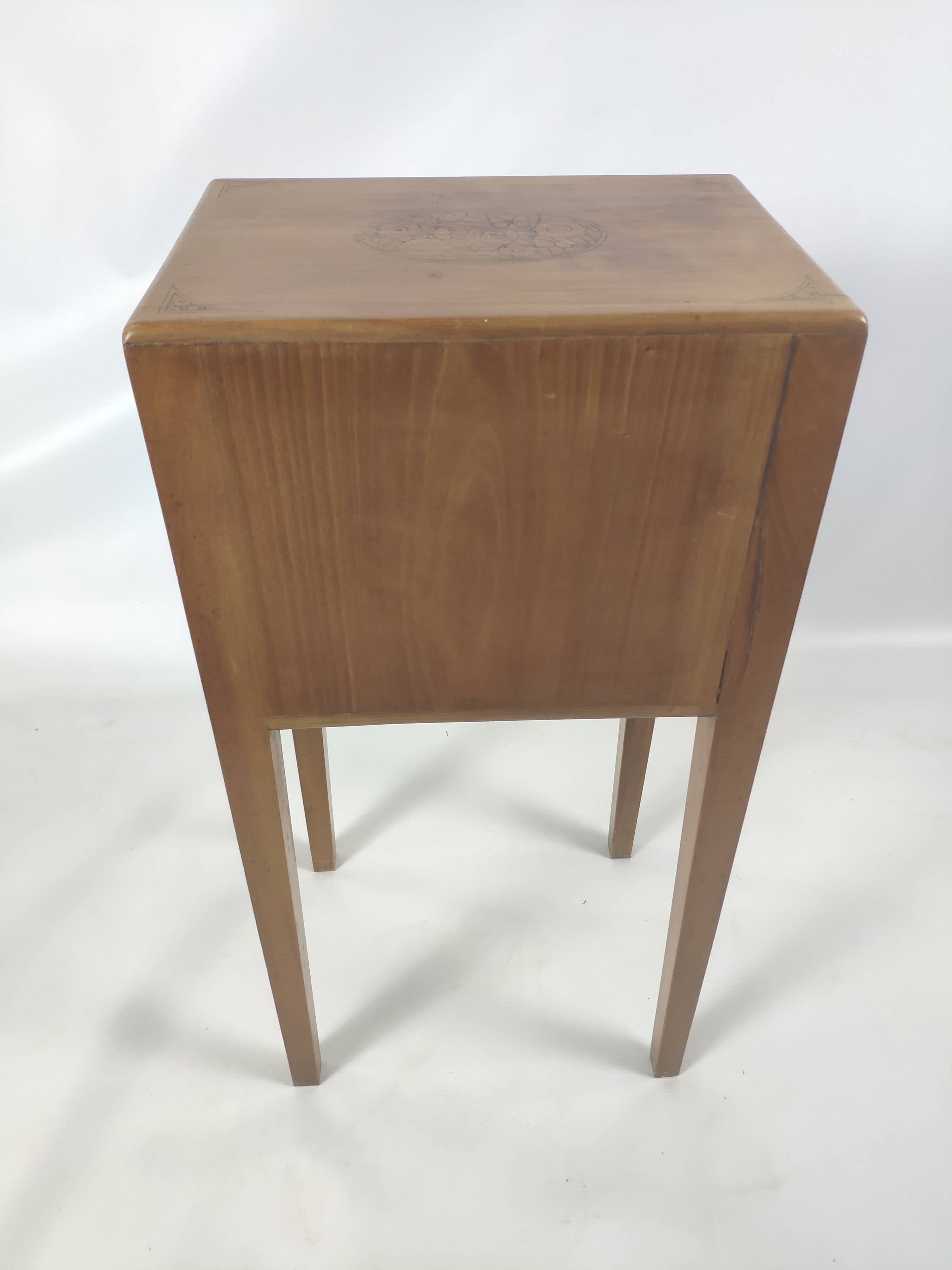 Vintage bedside table