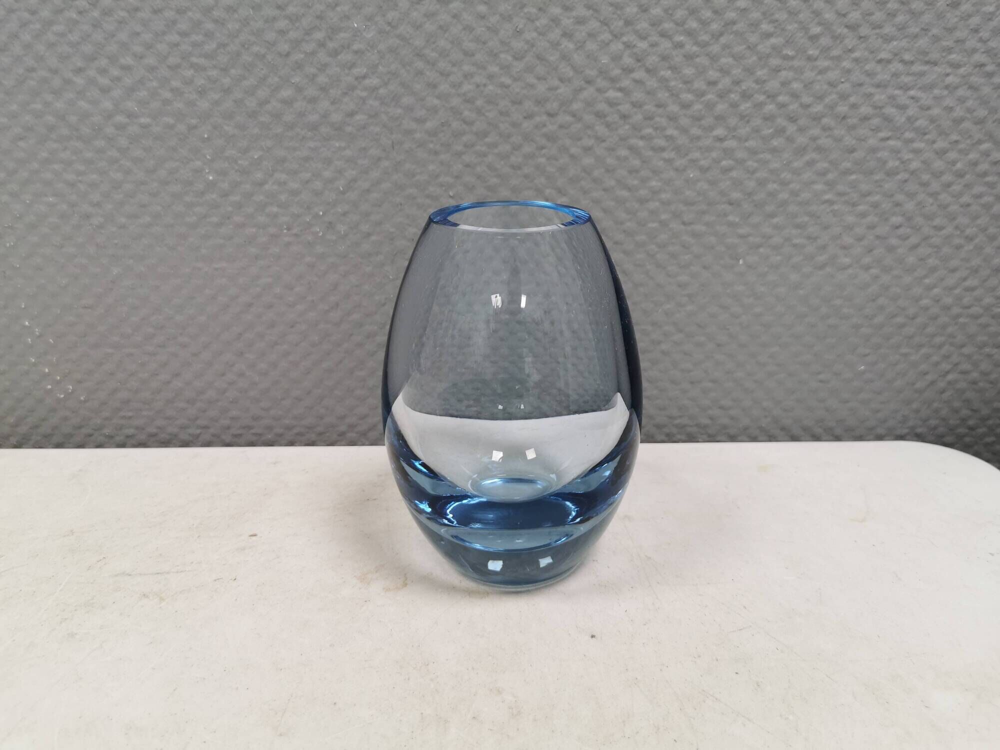 Hellas drop vase by Per Lütken for Holmegaard 1955.
