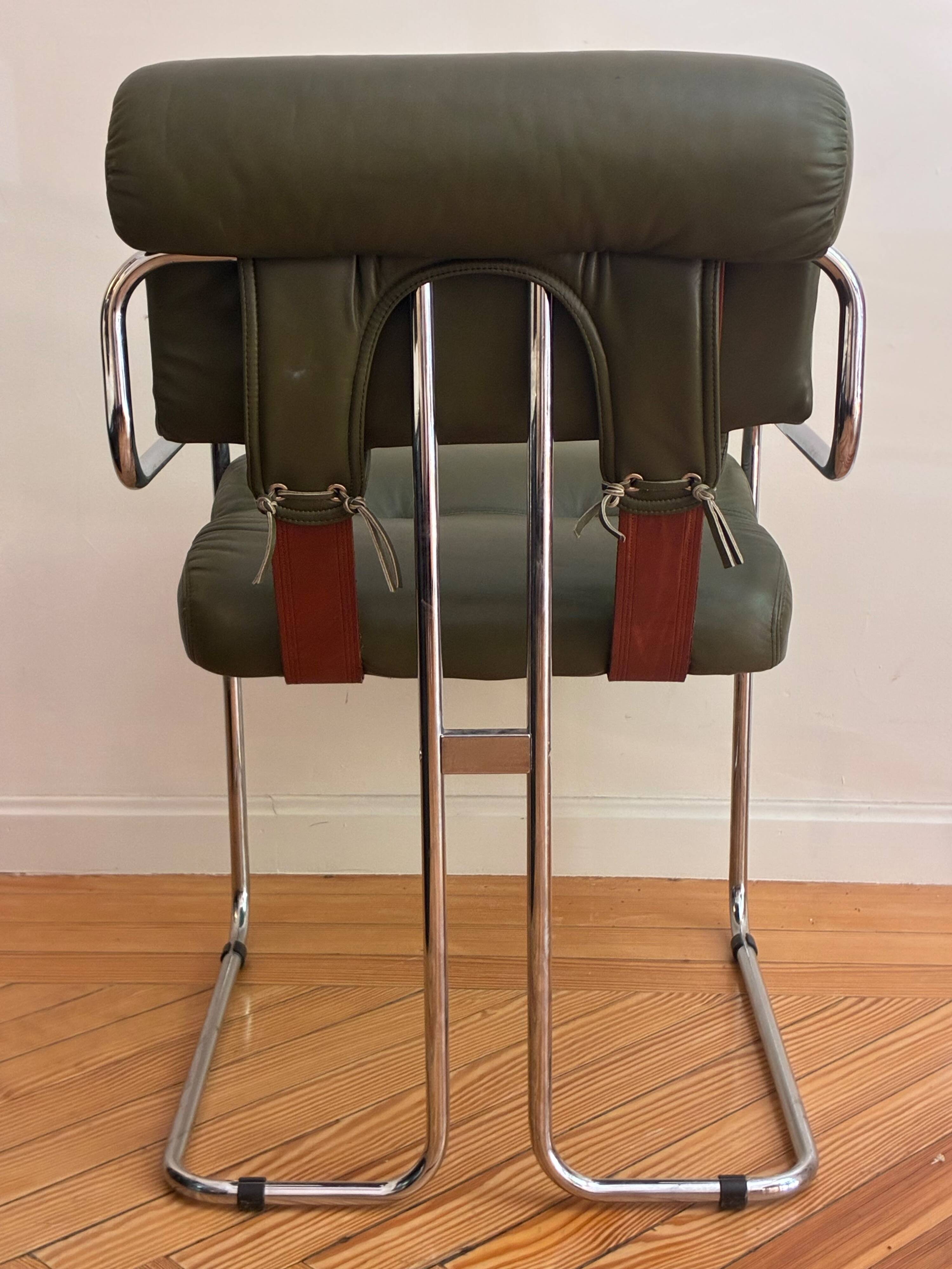 Pair of “Tucroma” armchairs for Hermes Faleschini by I4 Mariani. Italy, 197