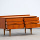 Vintage Scandinavian enfilade - EJVIND – 152 cm
