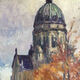 Tableau ChristusKirche Mainz par Henri LAVOUÉ (1883-1972) en 1924