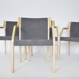 Lot de 4 chaises de salle à manger 4550 par Gražina Tulevičienė pour Šiaulių Ventos Baldų Fabrikas