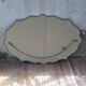 Beveled mirror 50s flowery 82 x 56 cm