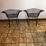 Pair of Harry Bertoia armchairs