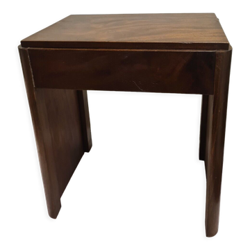 Mahogany piano stool