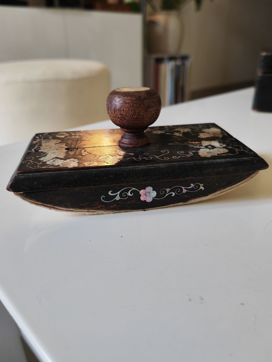 Napoleon III press stamp