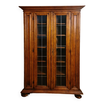 Cherry wood bookcase