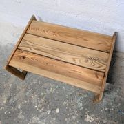 Table basse en pin massif, années 60