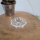 Cheverny crystal star candle holder