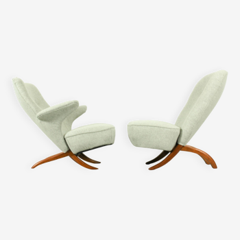 Congo & Pinguin Lounge Chair by Theo Ruth for Artifort, the Netherlands, 1957