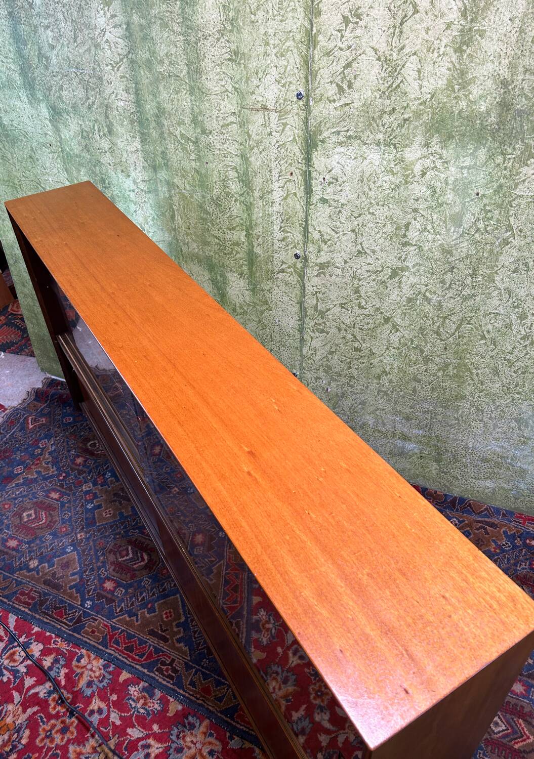 Mid century retro vintage teak bookcase 1960