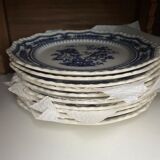 Flat plates Masson's ironstone Manchu