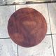 Tripod stool feet "rosary" in vintage wood 60s-70s