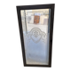 Parisian bistro window 1900 frosted glass