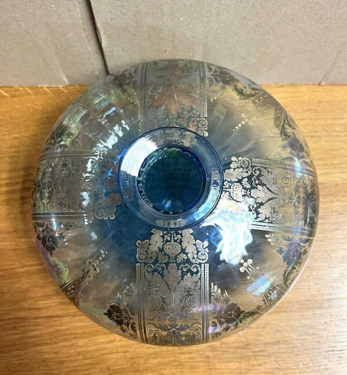 crystal vase with bronze decorations circa 1900