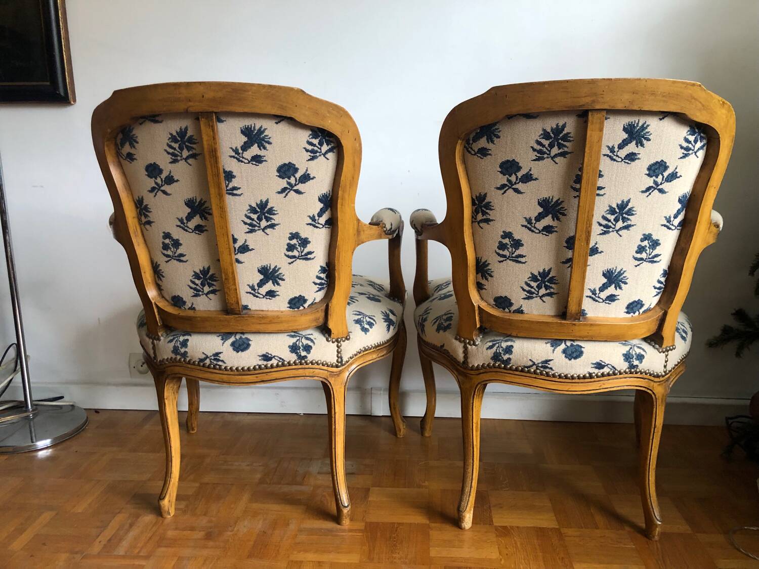 Pair of Louis XV armchairs
