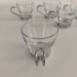 Set of 6 coffee cups 1980