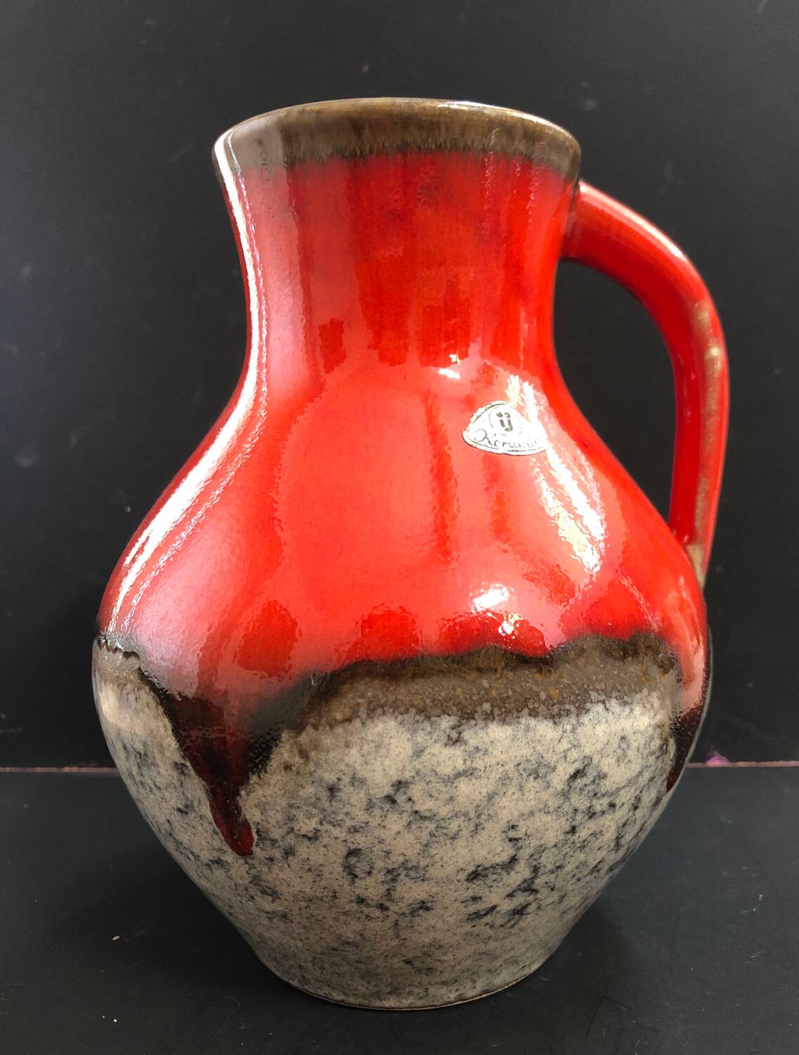 Vase Ü Keramik West Germany vintage