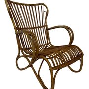 Set of two Belse 8 model Rattan chairs by Dirk van Sliedregt Rohe Noordwolde 1960