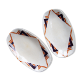 Pair of art deco dishes
