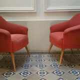 Seats 50-60 years red