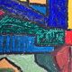 Mid Century Swedish Oil on Panel –  Harbour scene by Tommy Hallberg