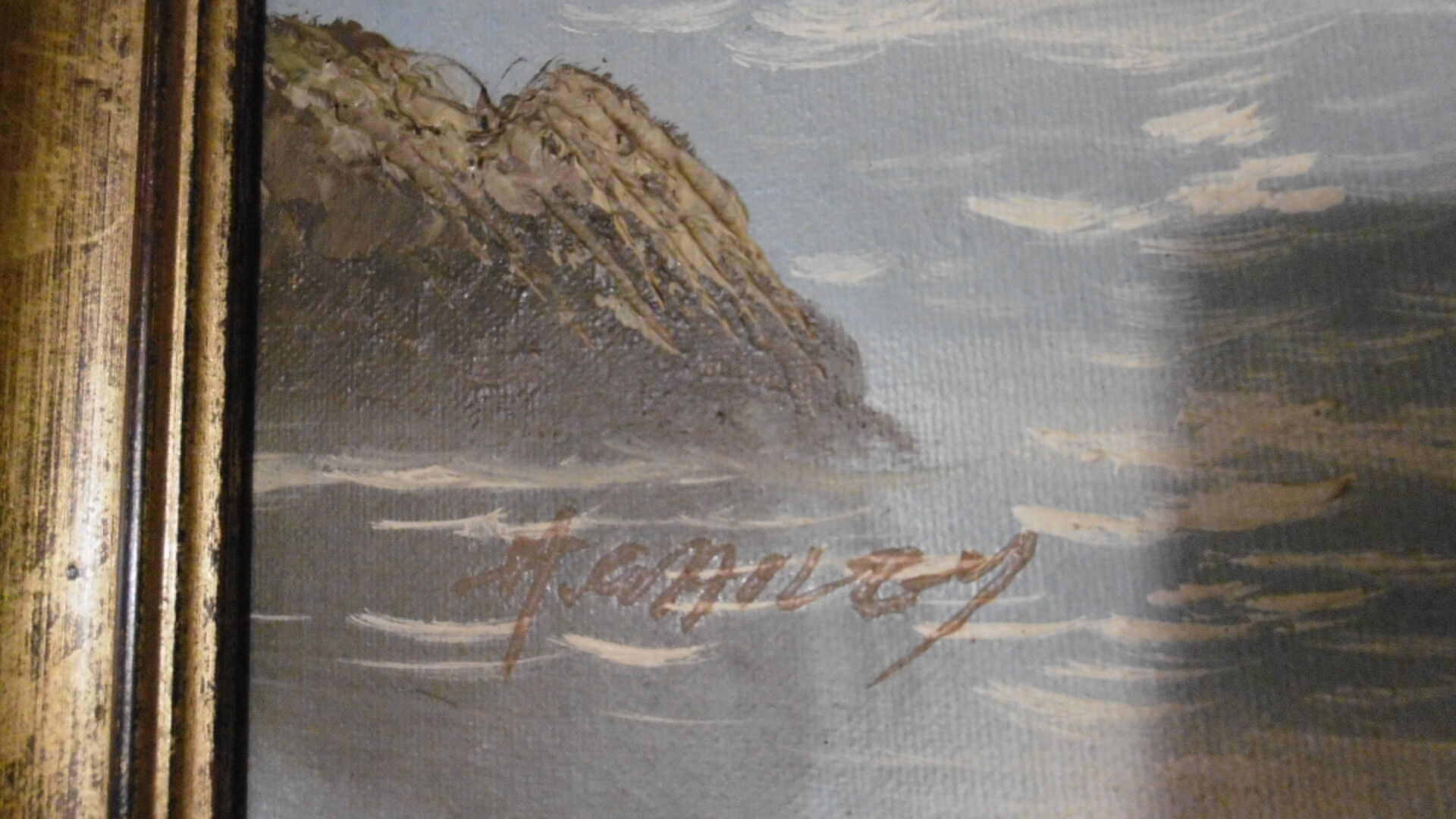 Landscape oil table 50x40cm