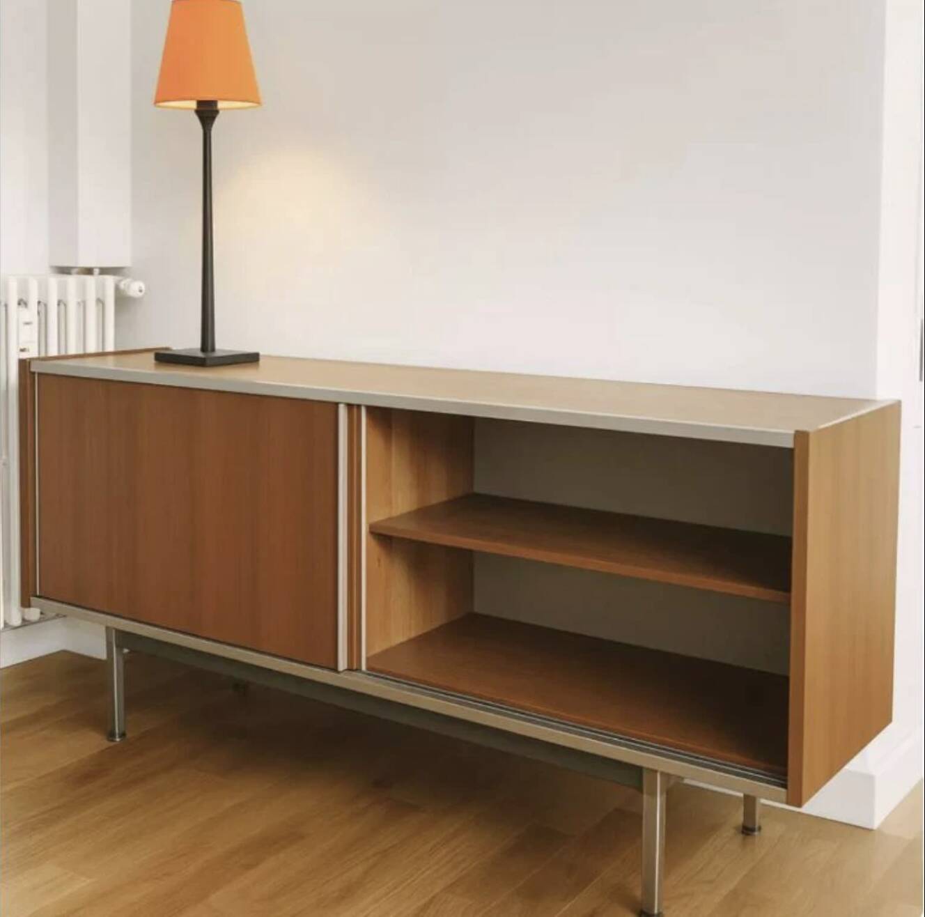 Rare modernist enfilade – georges fryman style (ed. somiser, circa 1960)