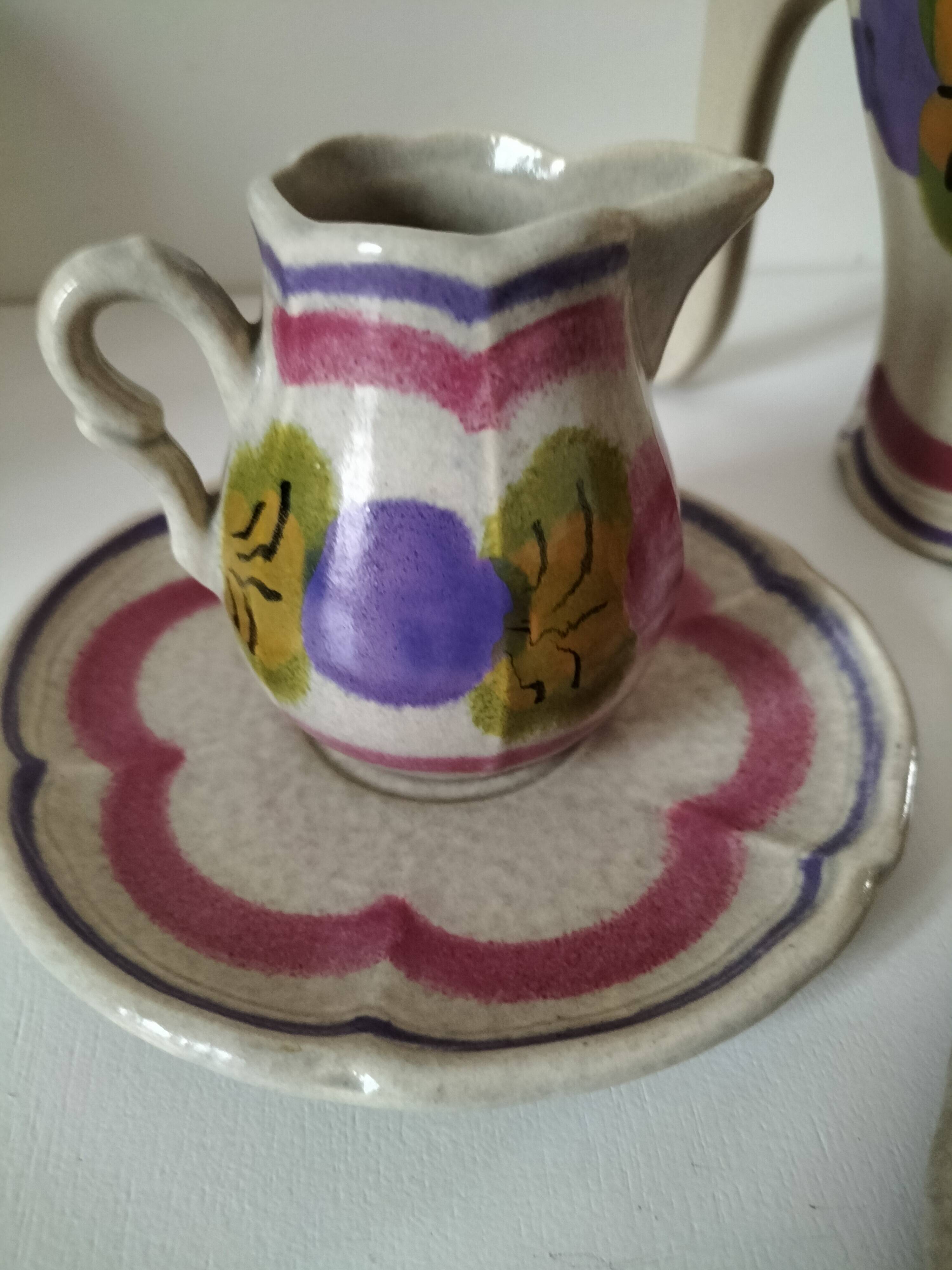 Ninon Coffee Service from Pornic Earthenware