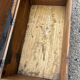 Old wooden trunk