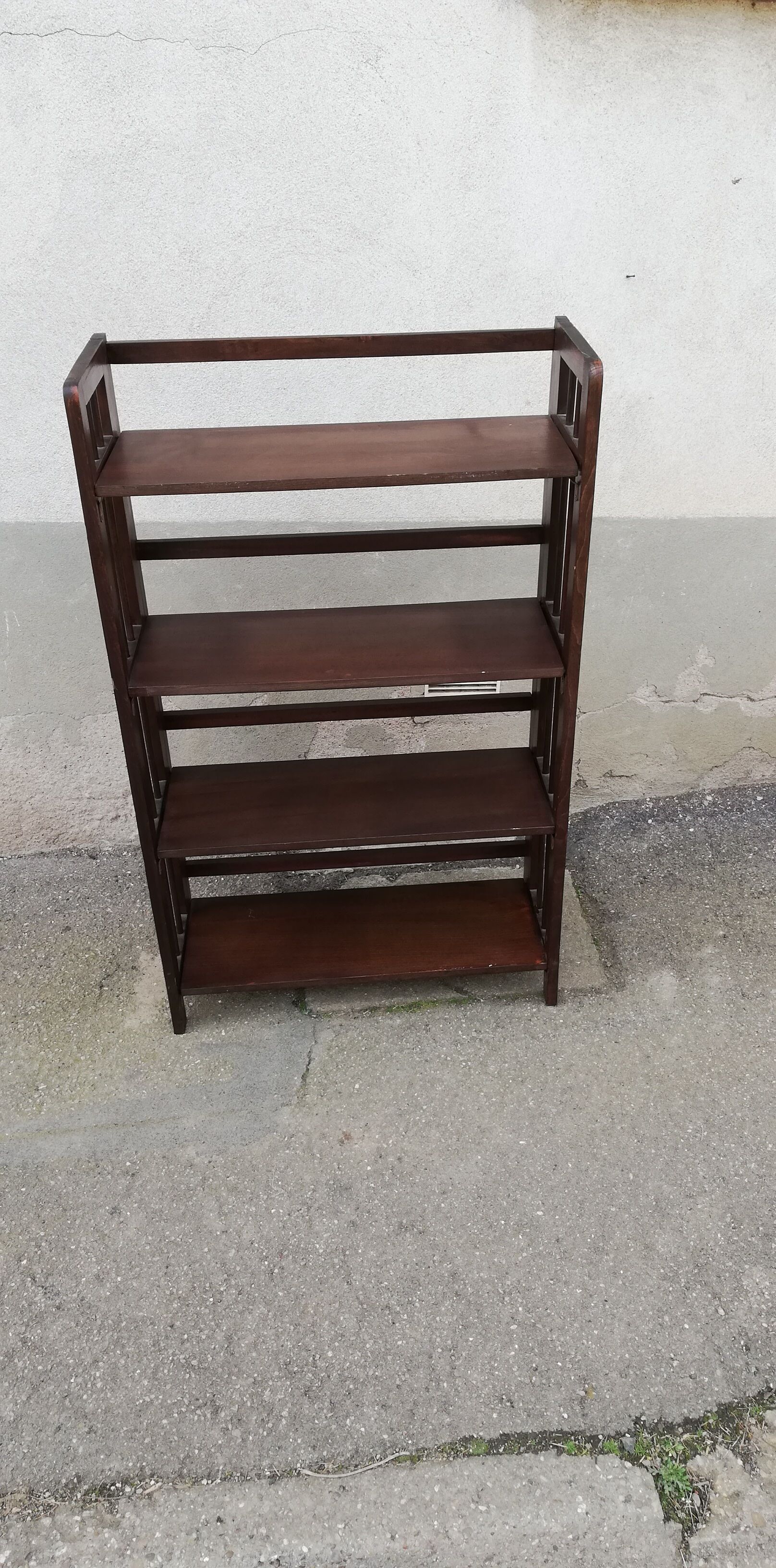 Folding vintage shelf
