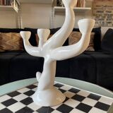 Chandelier céramique artisanale contemporaine