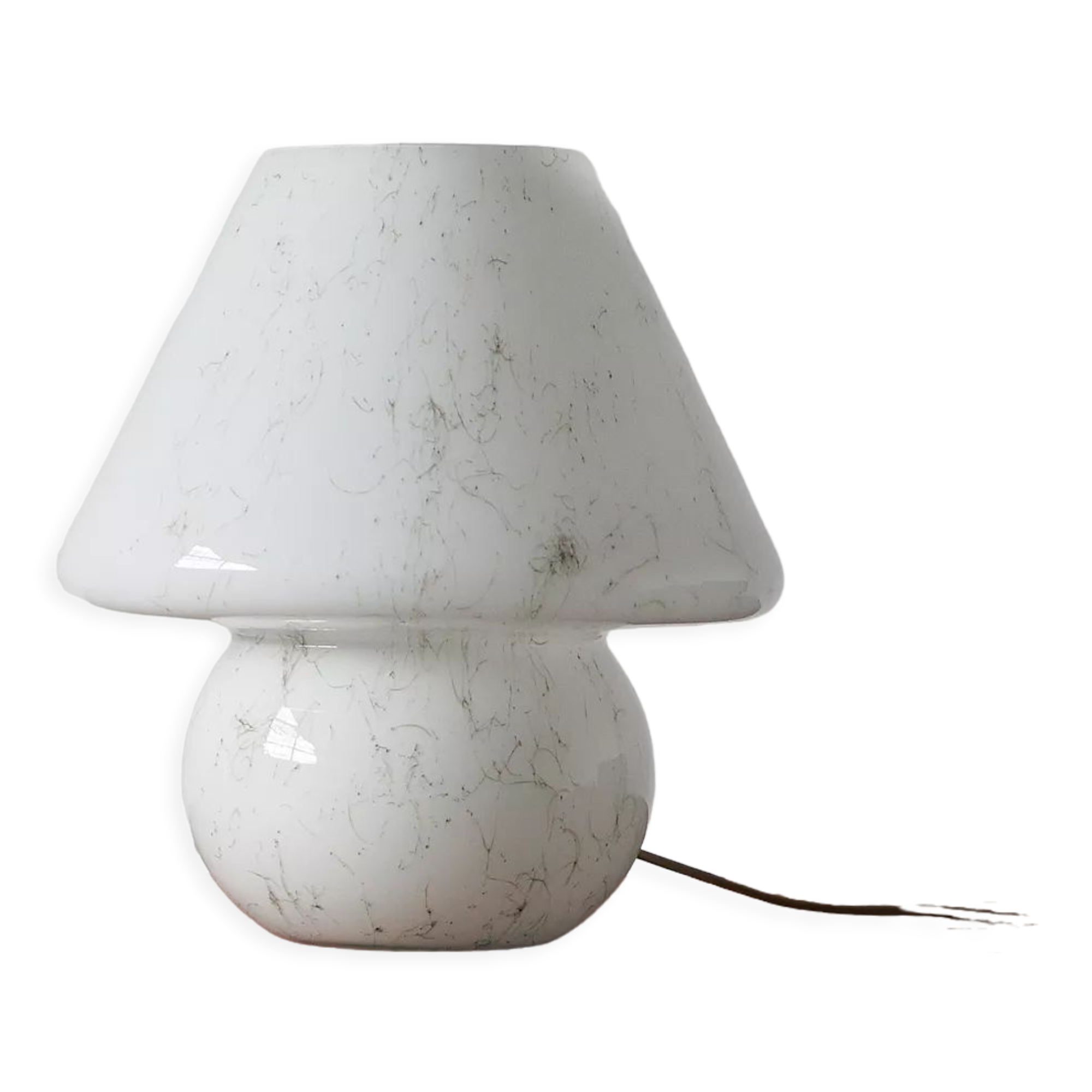 Vintage italian mushroom table lamp 1960s