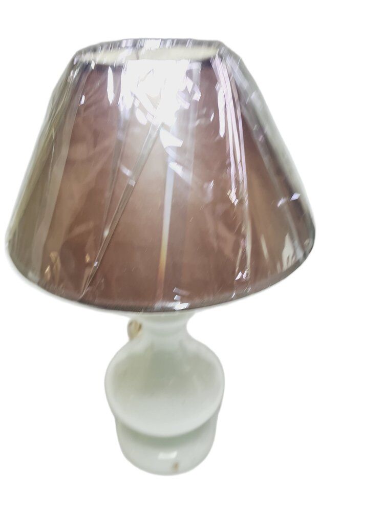Classical bedside lamp from Holmegaard, Denmark, 1970s