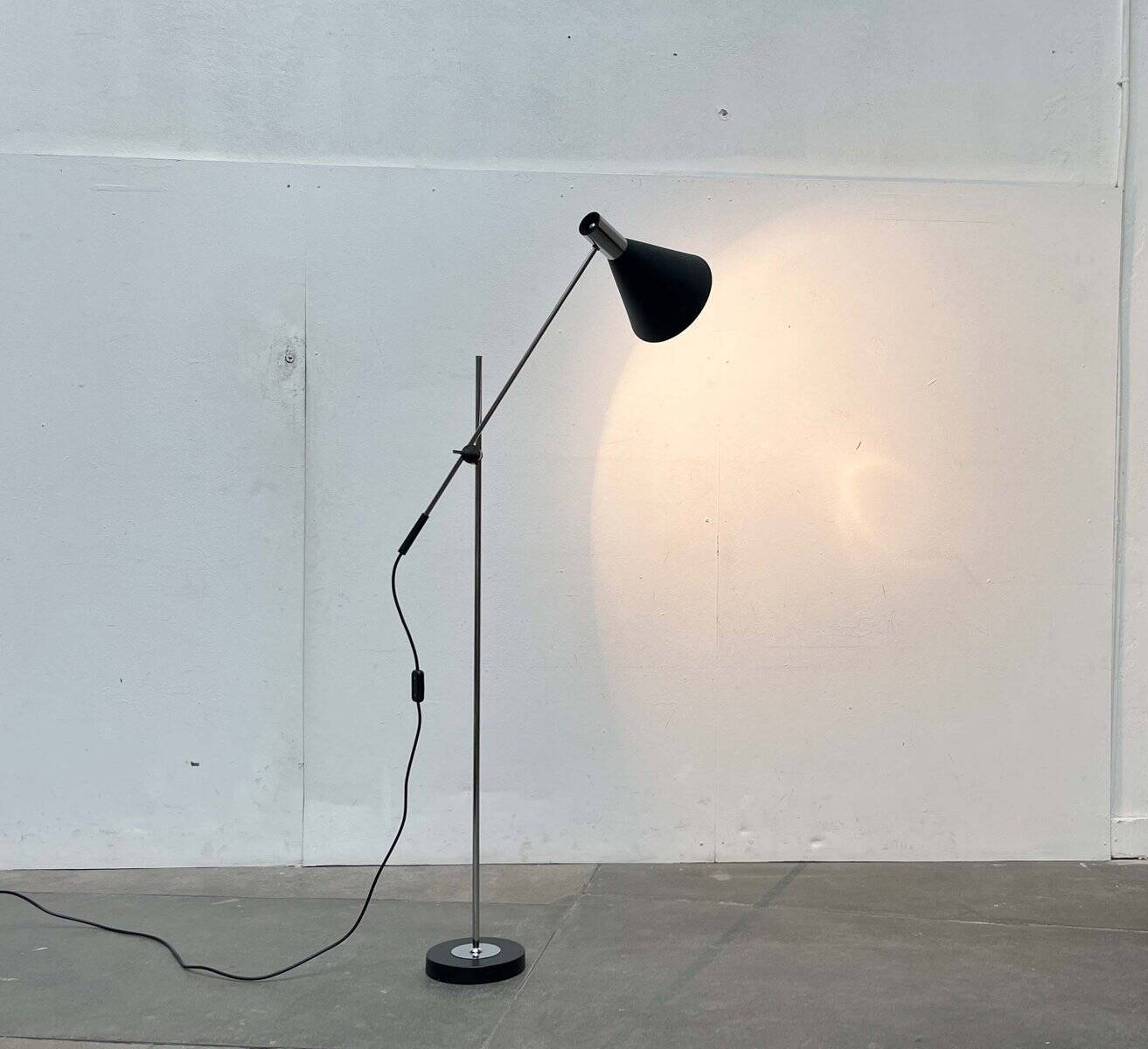 Mid-century German minimalist floor lamp, 1960s