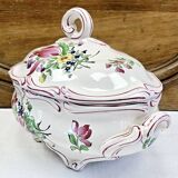 Old Lunéville oval vegetable tureen, street light model